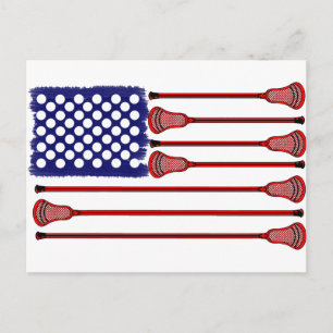 Cartão Postal Lacrosse AmericasGame