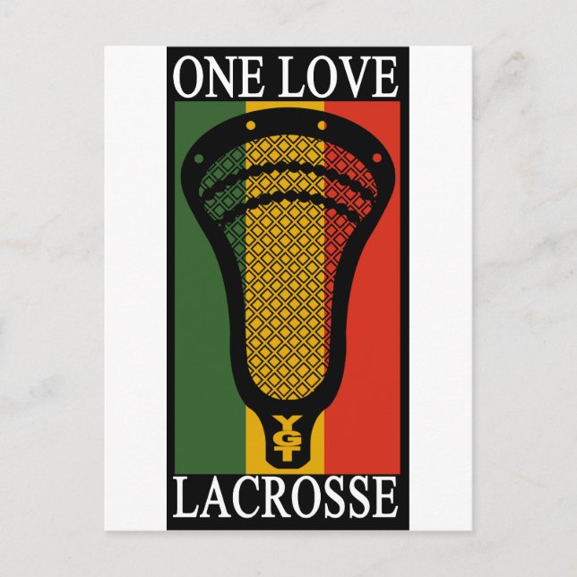 Cartão Postal Lacrosse OneLove (Frente)