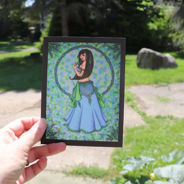 Cartão Postal Lacy Belly Dancer (Criador carregado)