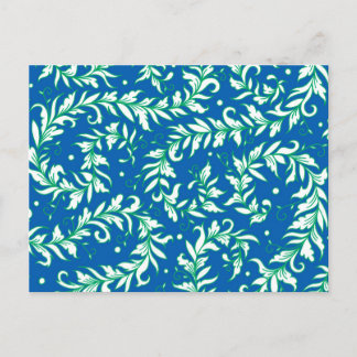 Cartão Postal Lacy deixa azul e verde