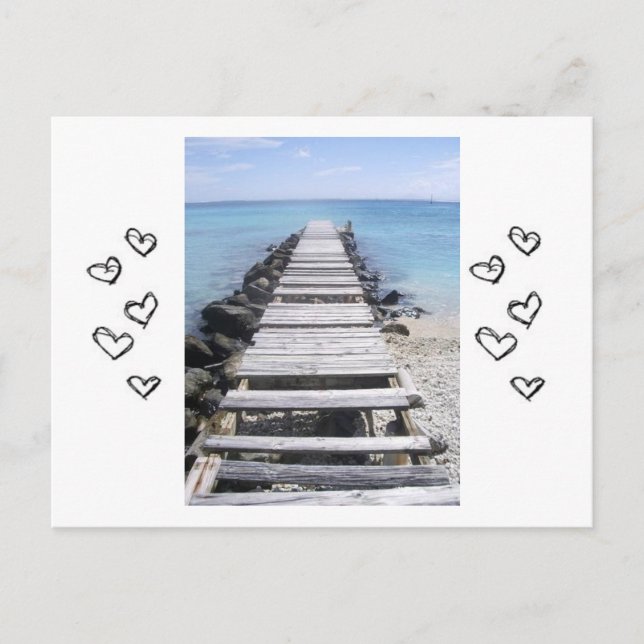 Cartão Postal Lado do Mar Poucos (Frente)