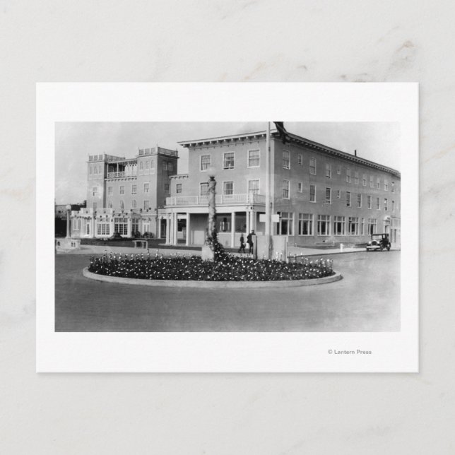 Cartão Postal Lado, Oregon View da Fotografia do Hotel em Lado (Frente)