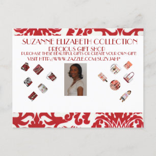CARTÃO POSTAL LADY ELEGANCE COLLECTION