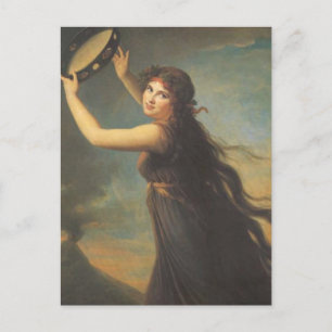 Cartão Postal Lady Hamilton, por Elisabeth Vigee Le Brun