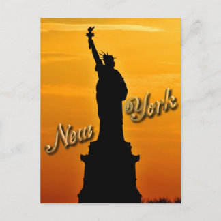 Cartão Postal Lady Liberty, Nova Iorque, NY EUA