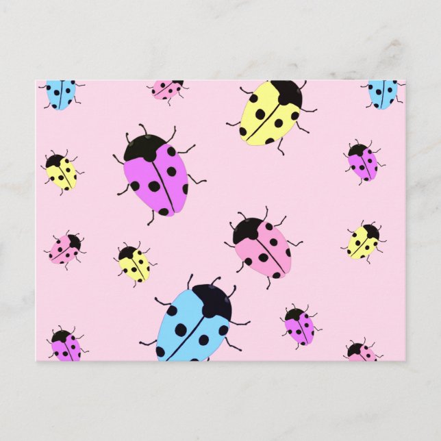 CARTÃO POSTAL LADYBUGS (Frente)