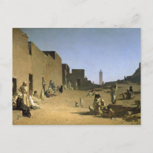 Cartão Postal Laghouat no Saara Argelino, 1879