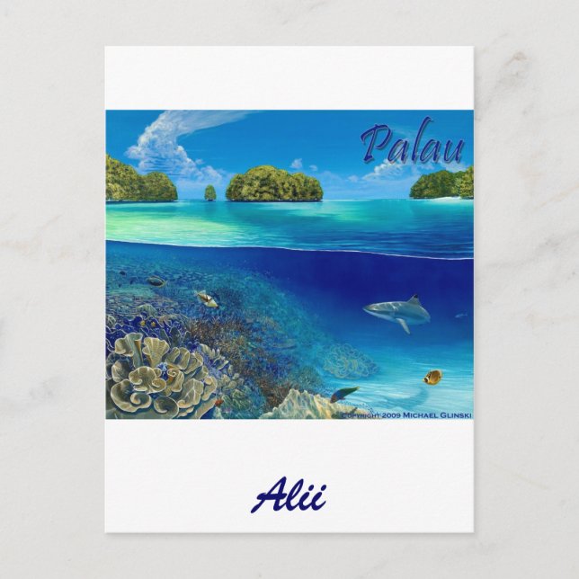 Cartão Postal Lago 3 De Michael Glinski (Frente)