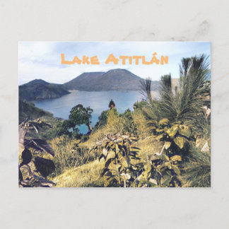 Cartão Postal Lago Atitlán