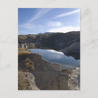 Cartão Postal lago azul