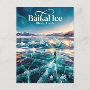 Cartão Postal Lago Baikal Rússia