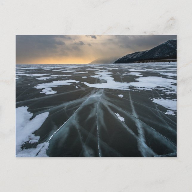 Cartão Postal Lago Baikal, Rússia (Frente)