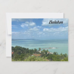 Cartão Postal Lago Balaton
