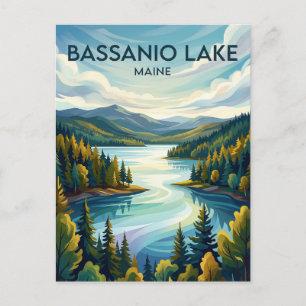 Cartão Postal Lago Bassanio EUA