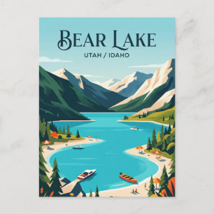 Cartão Postal Lago Bear EUA