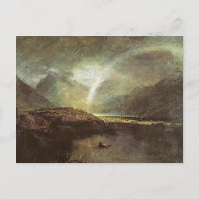 Cartão Postal Lago Buttermere (Frente)