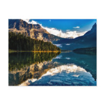 Lago Canadense Surreal