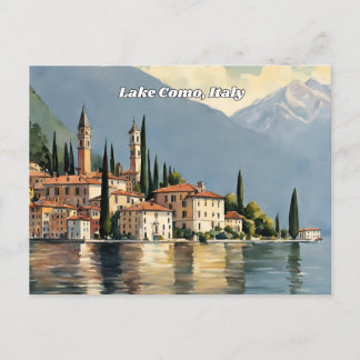 Cartão postal Lago Como Itália