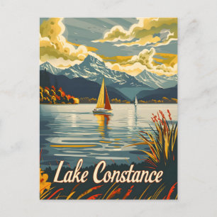 Cartão Postal Lago Constança