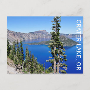 Cartão Postal Lago Crater, Oregon