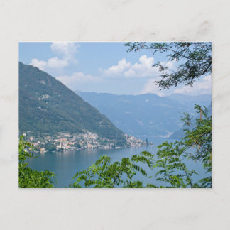 Cartão Postal Lago de Como Postcard
