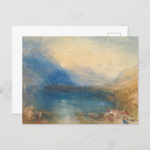 Cartão Postal Lago de Zug, JMW Turner