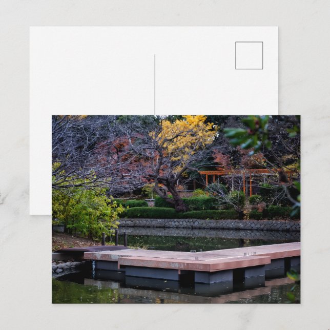 Cartão Postal Lago do Japão (Frente/Verso)
