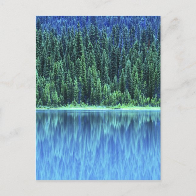 Cartão Postal Lago Esmeralda, Yoho NP, BC, Canadá (Frente)