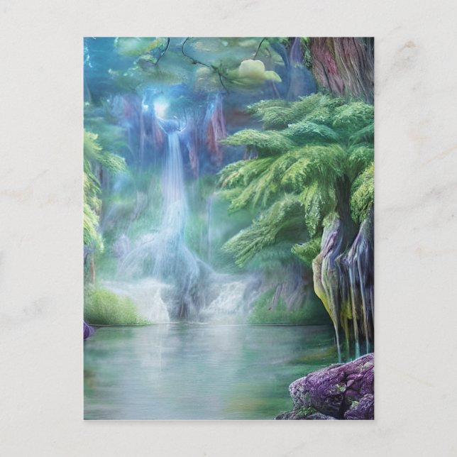 Cartão Postal Lago Fantasy (Frente)