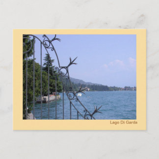 Cartão Postal Lago Garda, do calçadão de Salò
