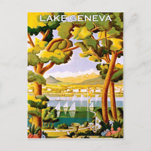 Cartão Postal Lago Genebra