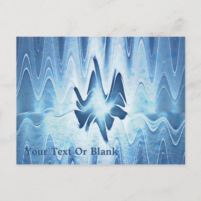 Cartão Postal Lago Glacial (Frente)