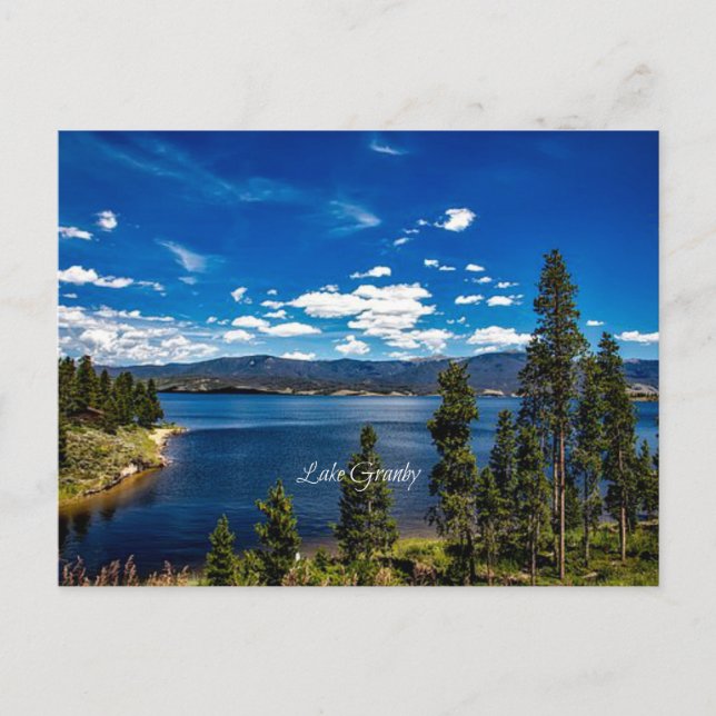 Cartão Postal Lago Granby (Frente)