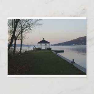 Cartão Postal Lago Greenwood, NY