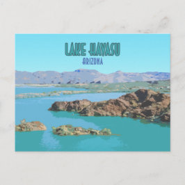 Cartão Postal Lago Havasu Arizona Vintage