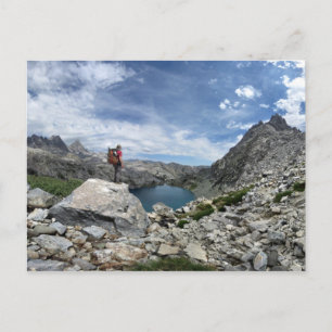 Cartão Postal Lago Iceberg - Ansel Adams Wilderness - Serra
