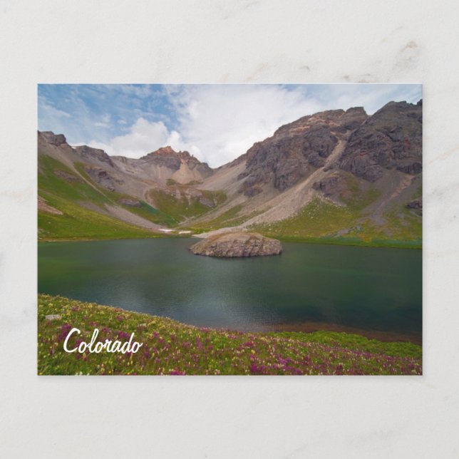 Cartão Postal Lago Island (Frente)