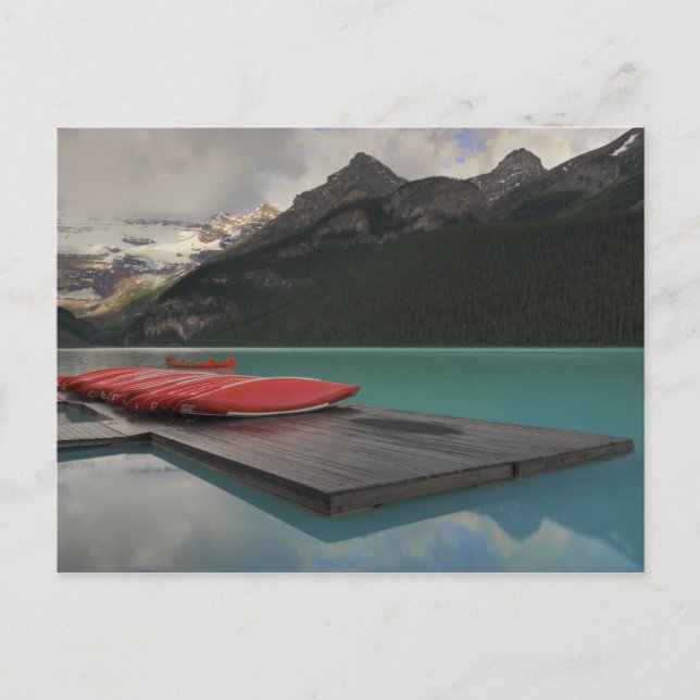 Cartão Postal Lago Louise (Frente)