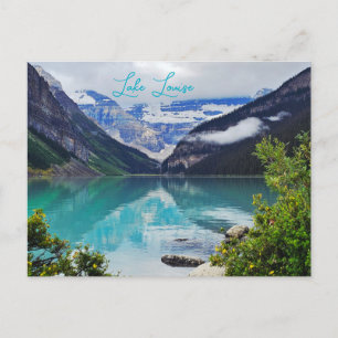Cartão Postal Lago Louise Alberta Canadian Rockies