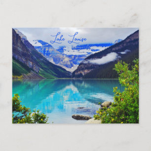 Cartão Postal Lago Louise Alberta Canadian Rockies