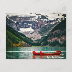 Cartão Postal Lago Louise Canada