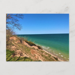 Cartão Postal Lago Michigan, Port Washington, Wisconsin