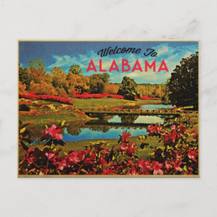 Cartão Postal Lago Mirror Alabama