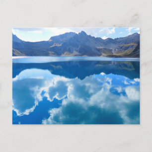 Cartão Postal Lago " nas montanhas"