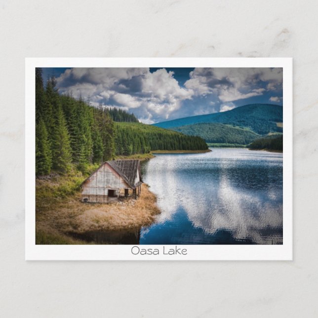 Cartão Postal Lago Oasa (Frente)