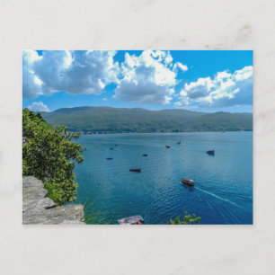 Cartão Postal Lago Ohrid, Macedônia do Norte