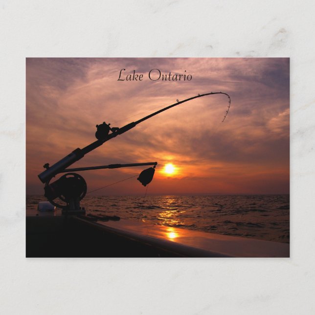 Cartão Postal Lago Ontario (Frente)