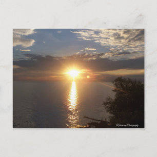 Cartão Postal Lago Ontario Sunset
