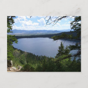 Cartão Postal Lago Phelps I no Parque Nacional Grand Teton