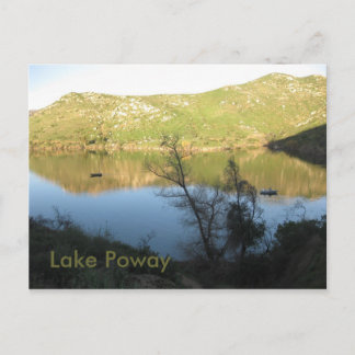 Cartão Postal Lago Poway